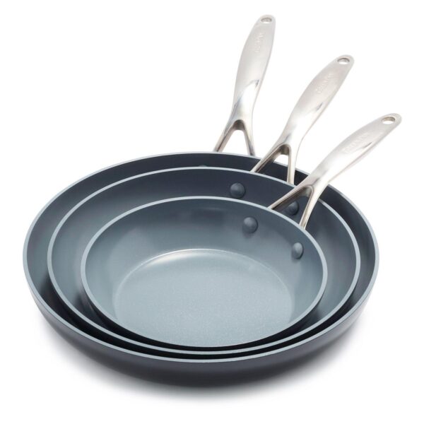 GreenPan Valencia 3-pc. Frypan Skillet Set