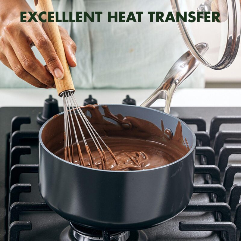 GreenPan Valencia Pro Ceramic Nonstick 2-qt. Saucepan - Image 6