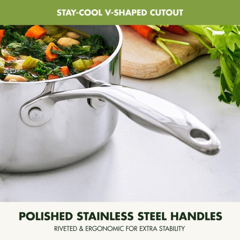 GreenPan Valencia Pro 1.5-qt. Ceramic Nonstick Covered Saucepan - Image 5