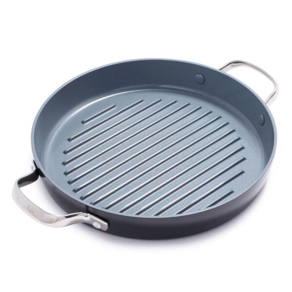 GreenPan Valencia Pro 11-in. Ceramic Nonstick Grill Pan