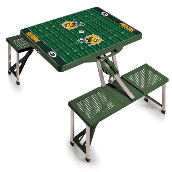 Green Bay Packers Portable Sports Field Picnic Table