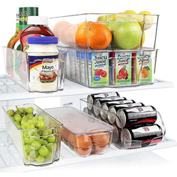 Greenco Refrigerator Organizer Bins