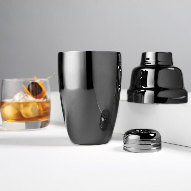 Gunmetal Heavyweight Cocktail Shaker by Viski - Image 2