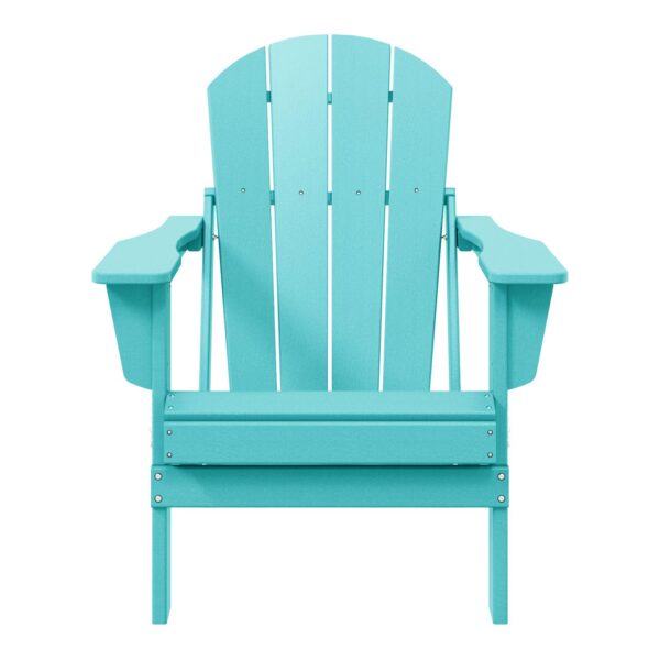 HDPE Outdoor Patio Folding Poly Adirondack Chair