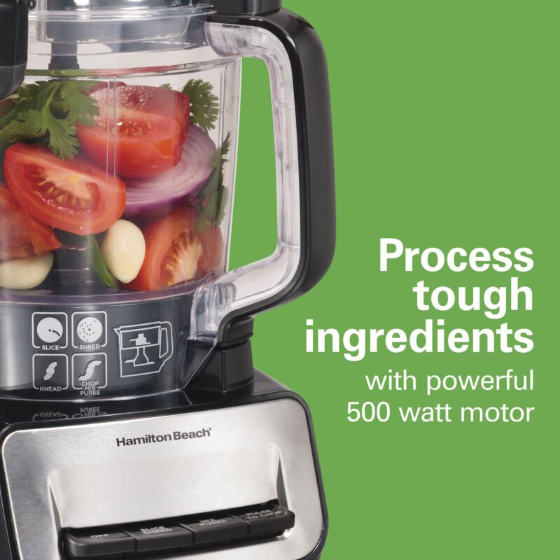 Hamilton Beach 14-Cup Stack and Snap Duo Food Processor - Image 6