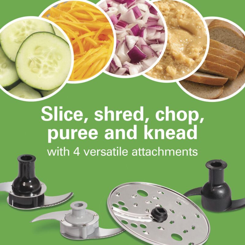 Hamilton Beach 14-Cup Stack and Snap Duo Food Processor - Image 5