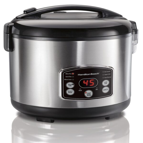 Hamilton Beach 14-Cup Digital Rice/Hot Cereal Cooker