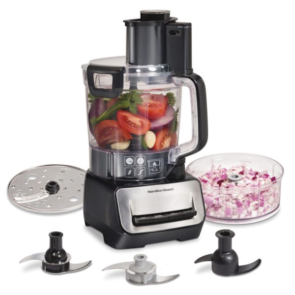 Hamilton Beach 14-Cup Stack and Snap Duo Food Processor