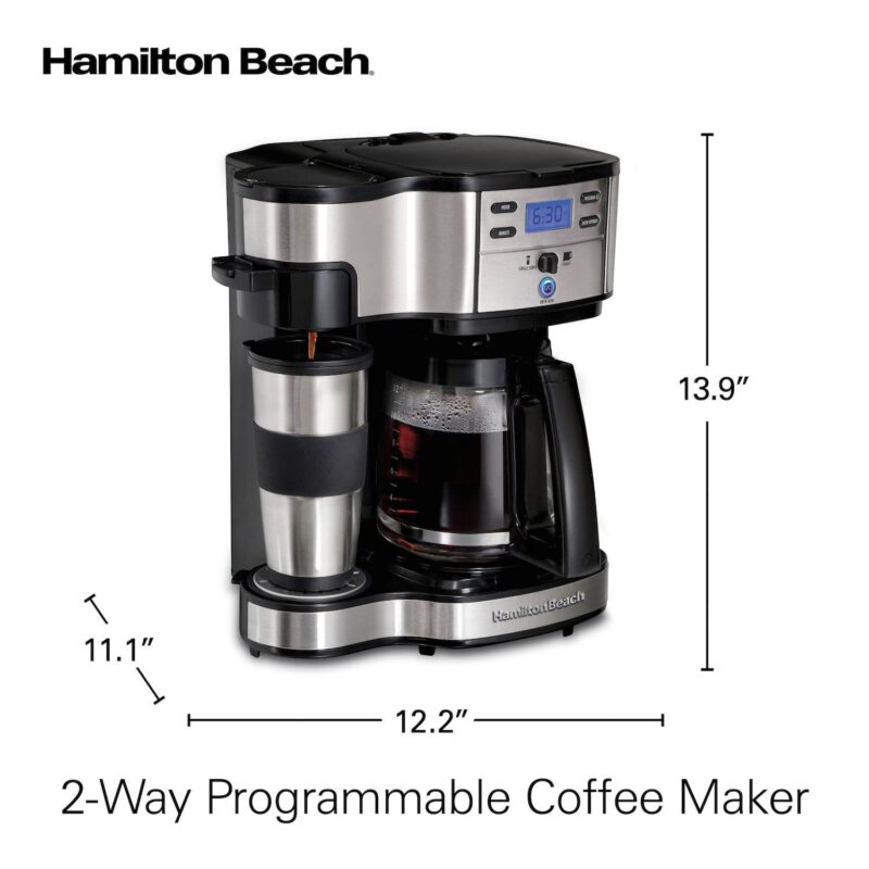 Hamilton Beach 2-Way Programmable Coffee Maker - Image 8