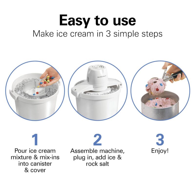 Hamilton Beach 4-qt. Ice Cream Maker - Image 5