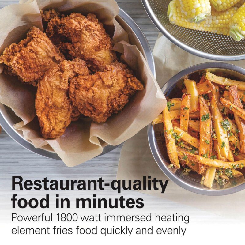 Hamilton Beach 5-qt. Dual Deep Fryer - Image 6