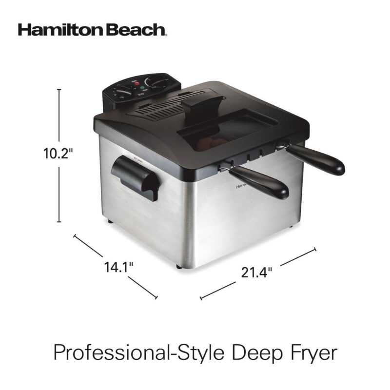 Hamilton Beach 5-qt. Dual Deep Fryer - Image 8