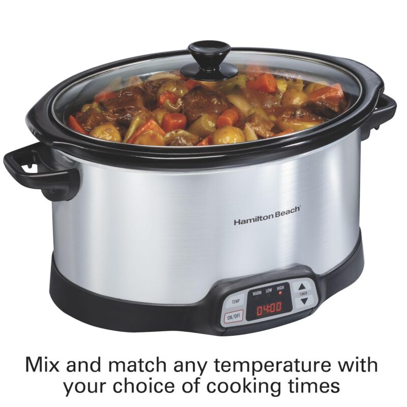 Hamilton Beach 8-qt. Programmable Slow Cooker - Image 7