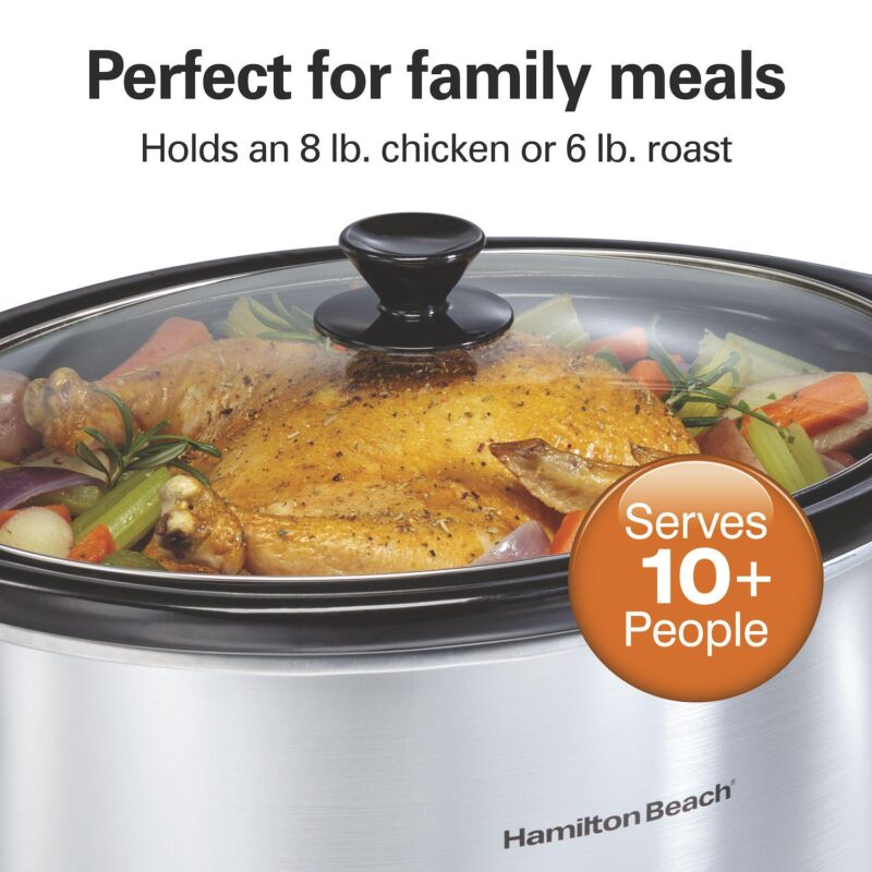 Hamilton Beach 8-qt. Programmable Slow Cooker - Image 2