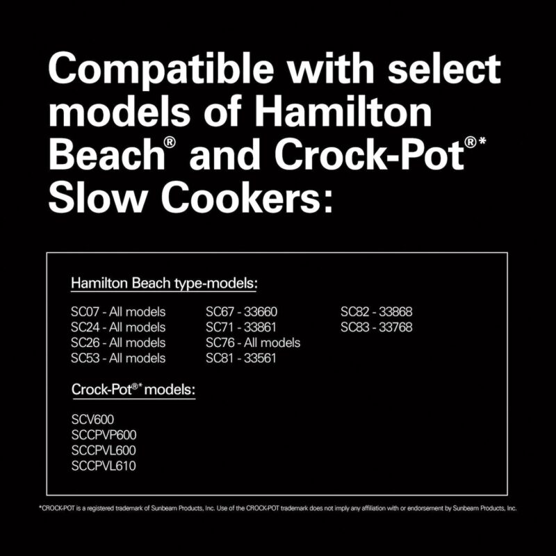 Hamilton Beach Air Fryer Lid for 6-qt. Oval Slow Cookers - Image 8