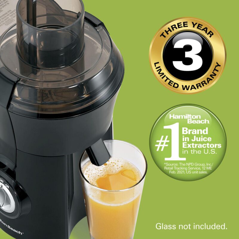 Hamilton Beach Big Mouth 800 Watt Juice Extractor - Image 5