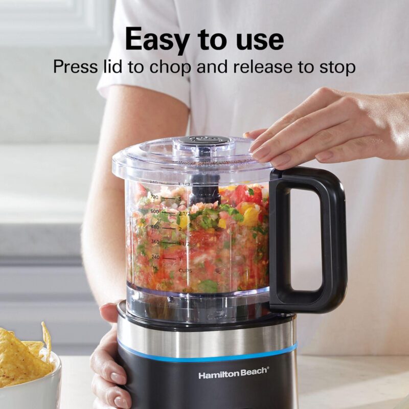 Hamilton Beach Cordless 4 Cup Food Chopper - Image 5