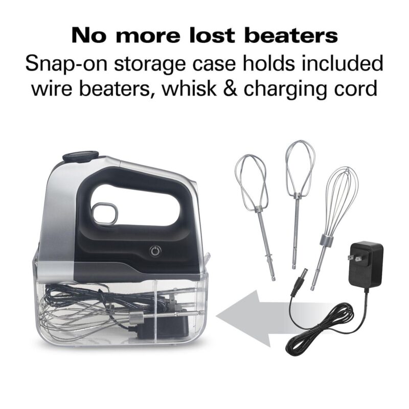 Hamilton Beach Cordless Hand Mixer with Infinite Speed Control - Image 7