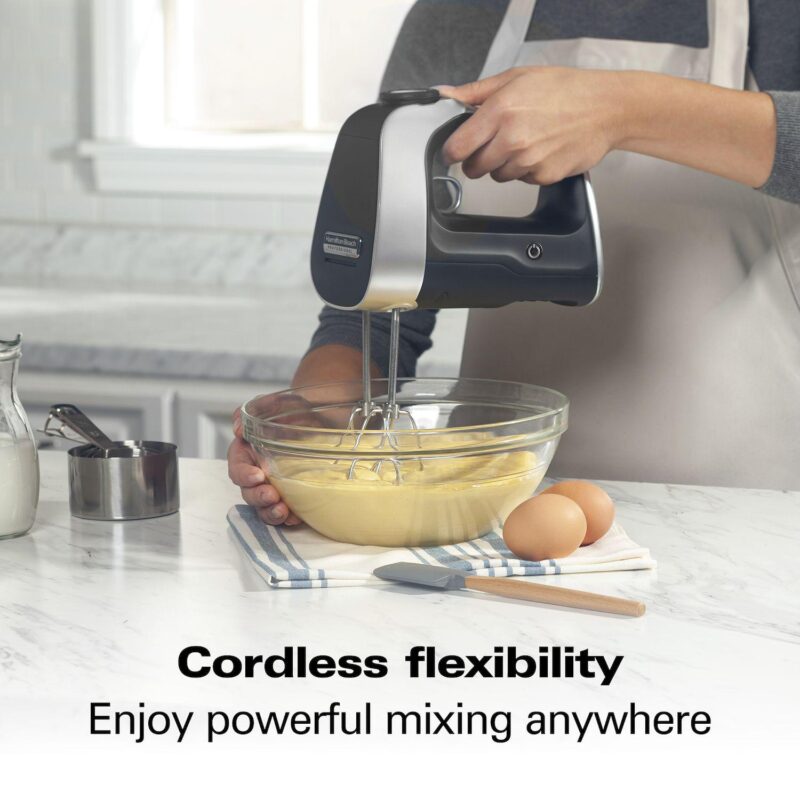 Hamilton Beach Cordless Hand Mixer with Infinite Speed Control - Image 2