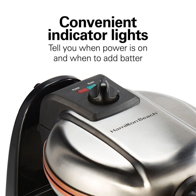 Hamilton Beach Durathon Belgian Waffle Maker - Image 5