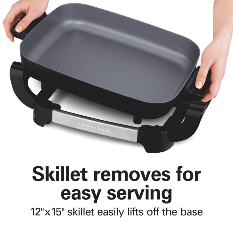 Hamilton Beach Durathon Ceramic Skillet - Image 4