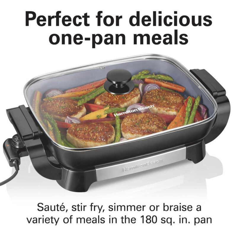Hamilton Beach Durathon Ceramic Skillet - Image 2