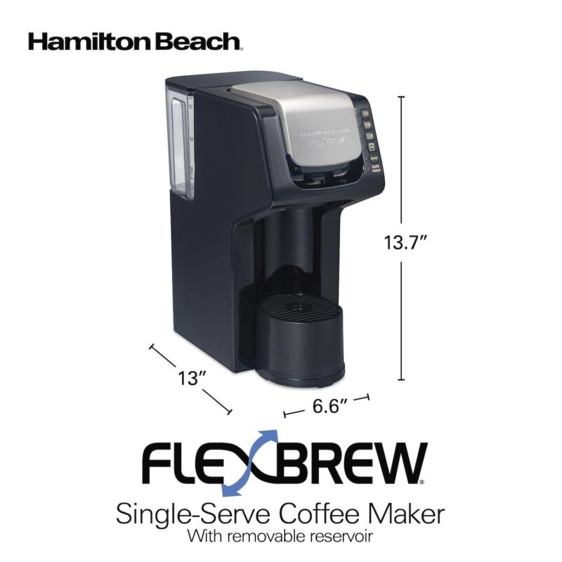 Hamilton Beach Flexbrew Plus Single-Serve Coffee Maker - Image 11