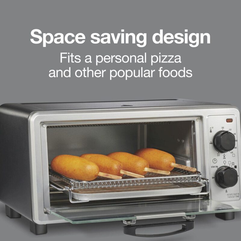 Hamilton Beach Proctor Silex Simply-Crisp Air Fryer Toaster Oven - Image 4
