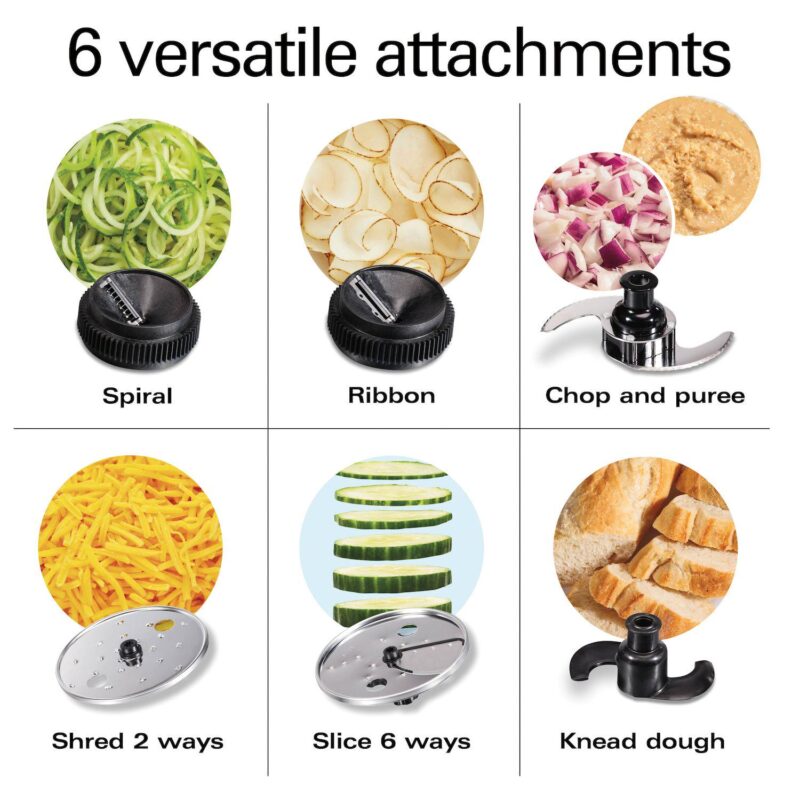Hamilton Beach Professional Spiralizing Stack And Snap Food Processor hamilton-beach-professional-spiralizing-stack-and-snap-food-processor