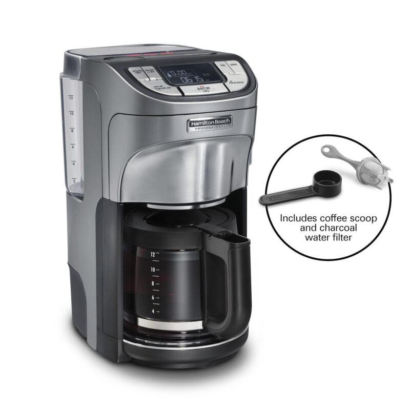 Hamilton Beach Professional 12-Cup Programmable Coffee Maker - Image 2