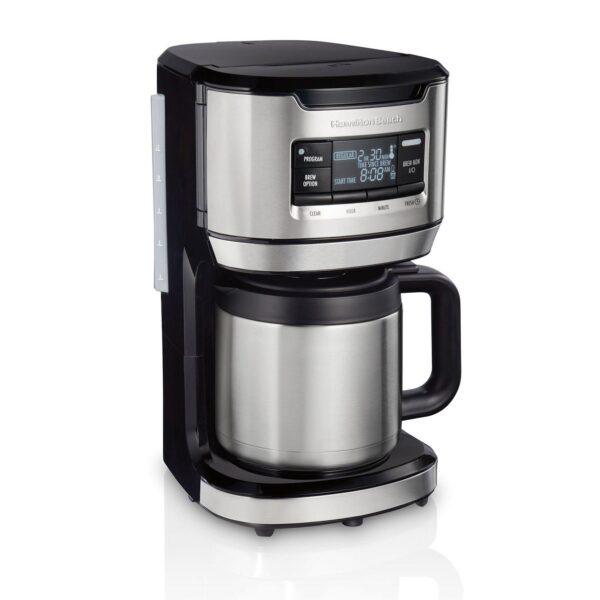 Hamilton Beach Programmable Front-Fill 12 Cup Coffee Maker with Thermal Carafe