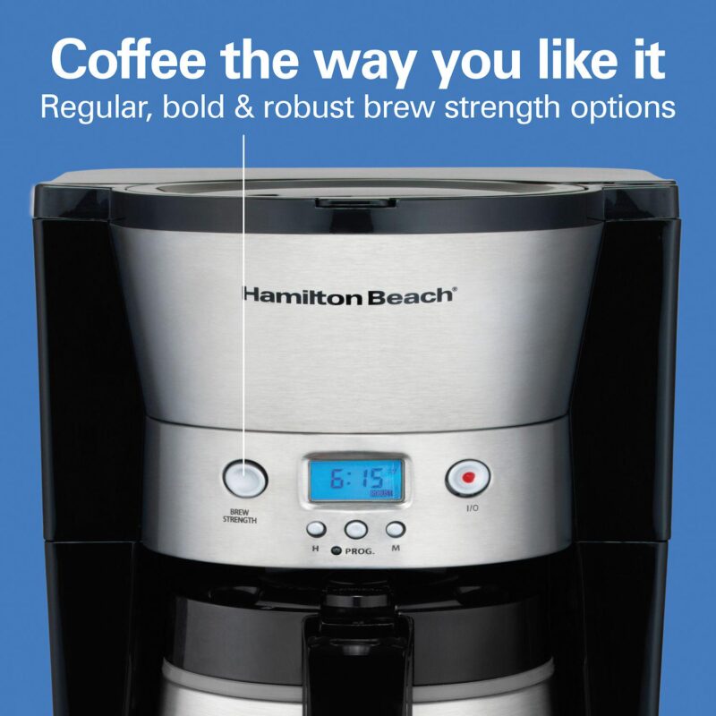 Hamilton Beach Programmable 10-Cup Thermal Coffee Maker - Image 5