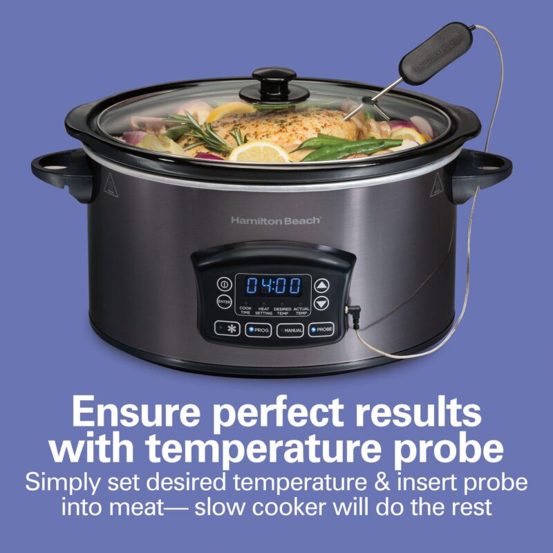 Hamilton Beach Programmable 6-qt. Defrost Slow Cooker - Image 6