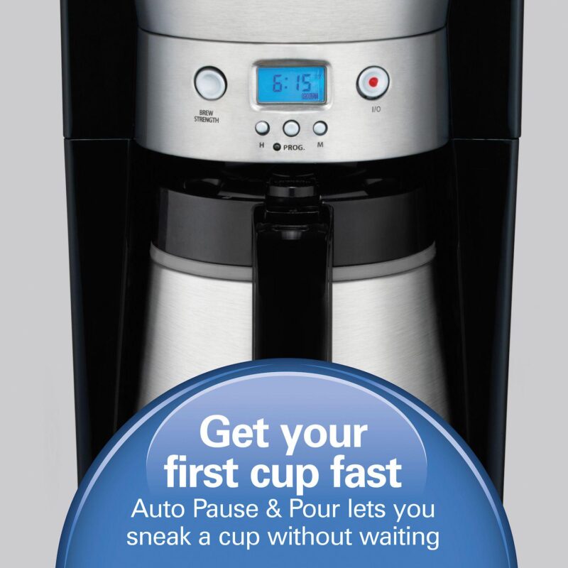 Hamilton Beach Programmable 10-Cup Thermal Coffee Maker - Image 7