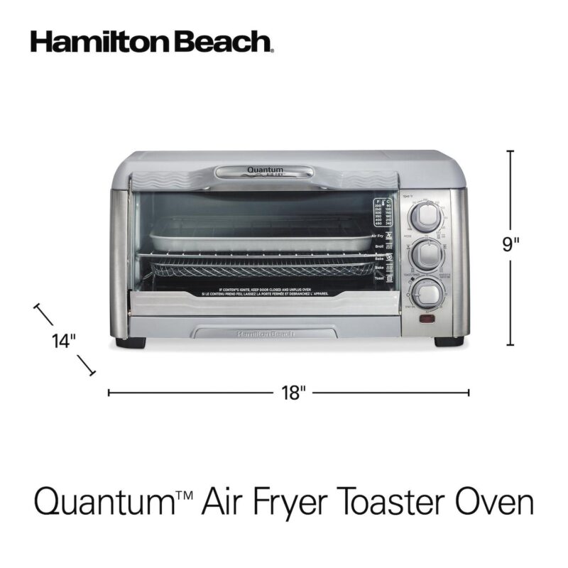 Hamilton Beach Quantum 6-Slice Air Fry Oven - Image 10