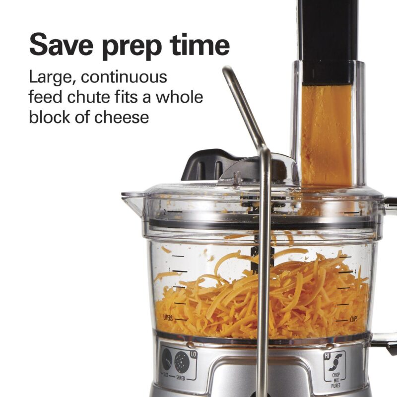 Hamilton Beach Stack and Snap 8-Cup Food Processor - Image 5