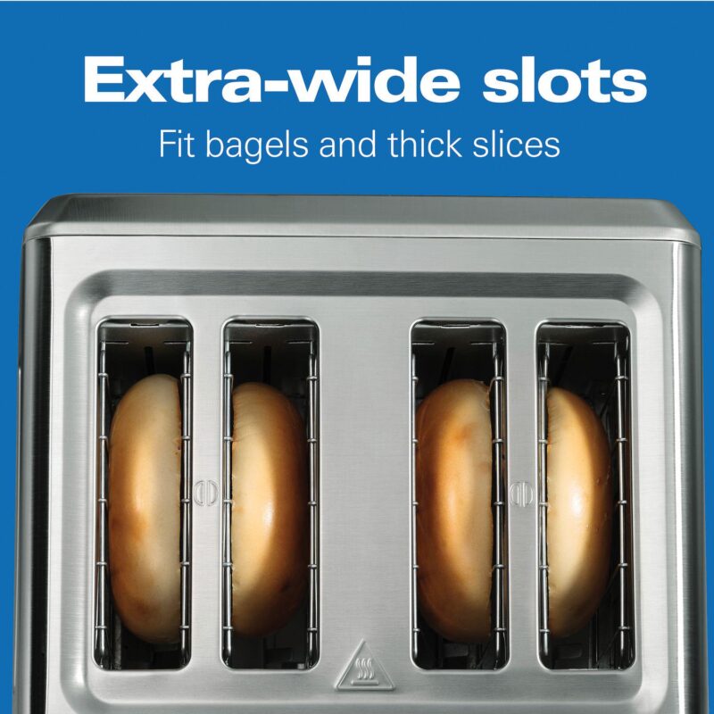 Hamilton Beach Stainless Steel Digital 4-Slice Toaster - Image 4