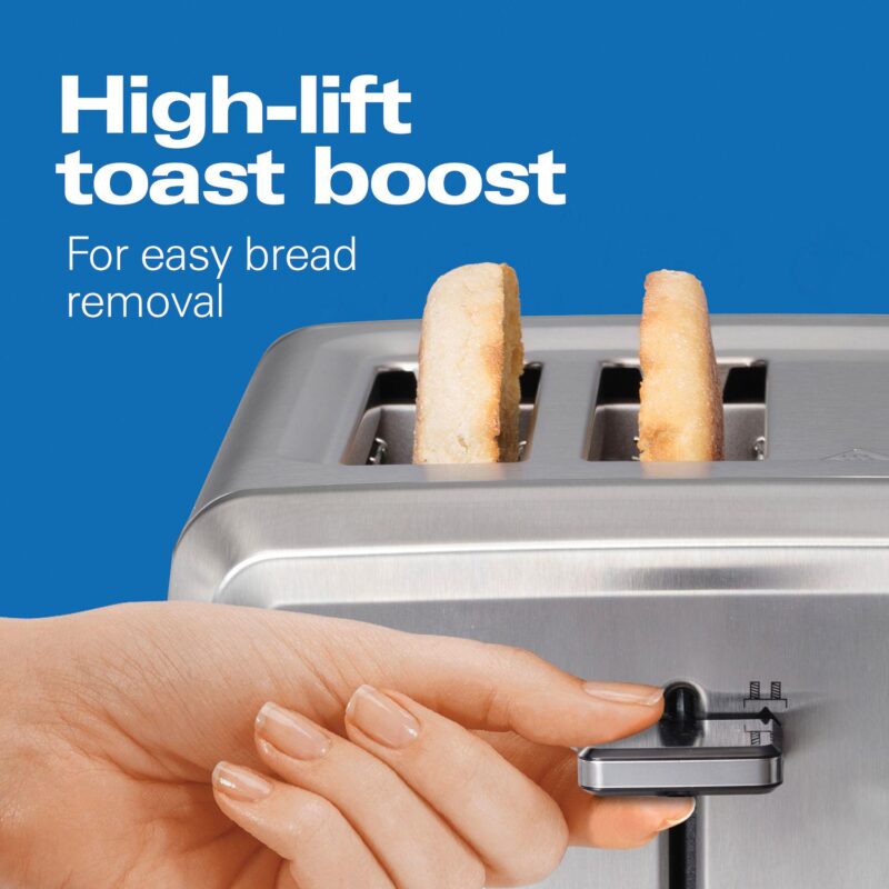 Hamilton Beach Stainless Steel Digital 4-Slice Toaster - Image 2