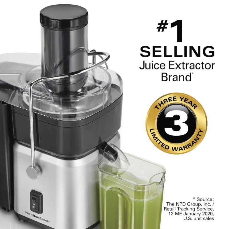 Hamilton Beach Whole Fruit Juice Extractor - Image 6