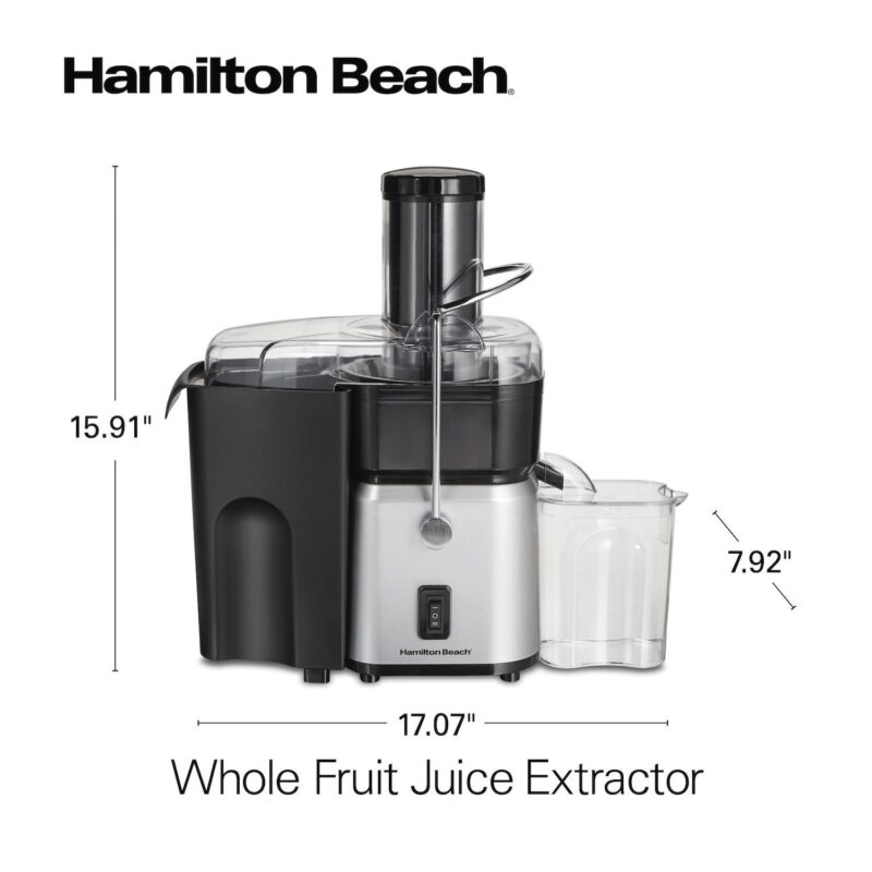 Hamilton Beach Whole Fruit Juice Extractor - Image 8