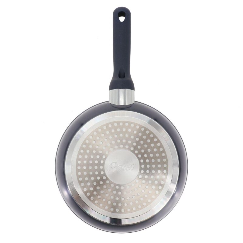 Hawke 9.5 Inch Ceramic Nonstick Aluminum Frying Pan in Dark Blue - Image 5