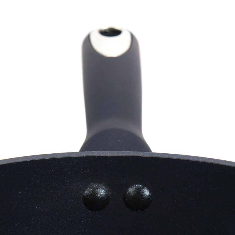Hawke 9.5 Inch Ceramic Nonstick Aluminum Frying Pan in Dark Blue - Image 3