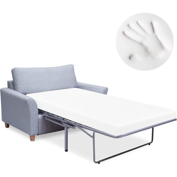 Heyward 4.5 Sofa Twin Mattress, Memory Foam Mattress for Sofa Bed