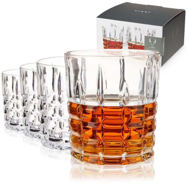 Highland Crystal Tumblers Set of 4