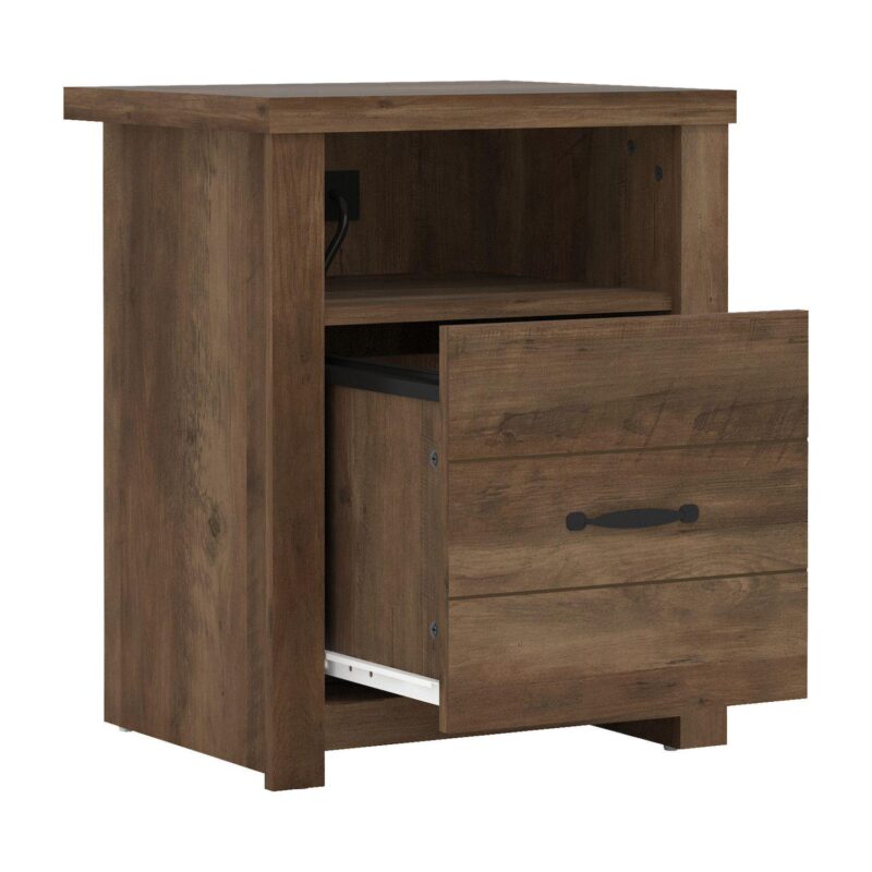 Hillsdale Furniture Living Essentials by Hillsdale Lancaster USB and Storage End Table - Image 6