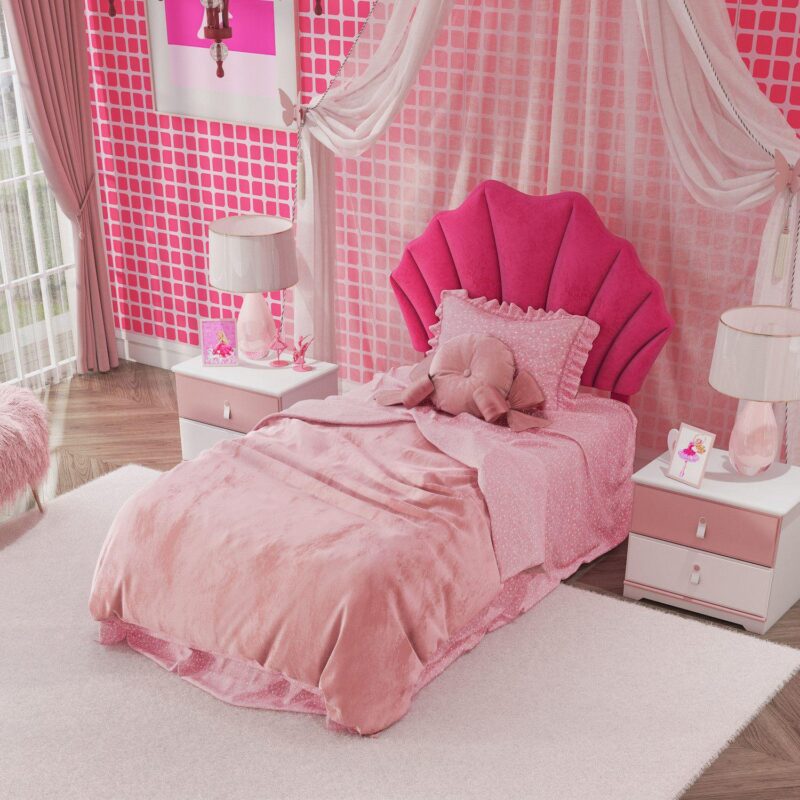 Hillsdale Furniture Elina Upholstered Headboard - Image 4