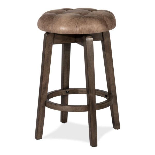 Hillsdale Furniture Odette Backless Swivel Counter Height Stool