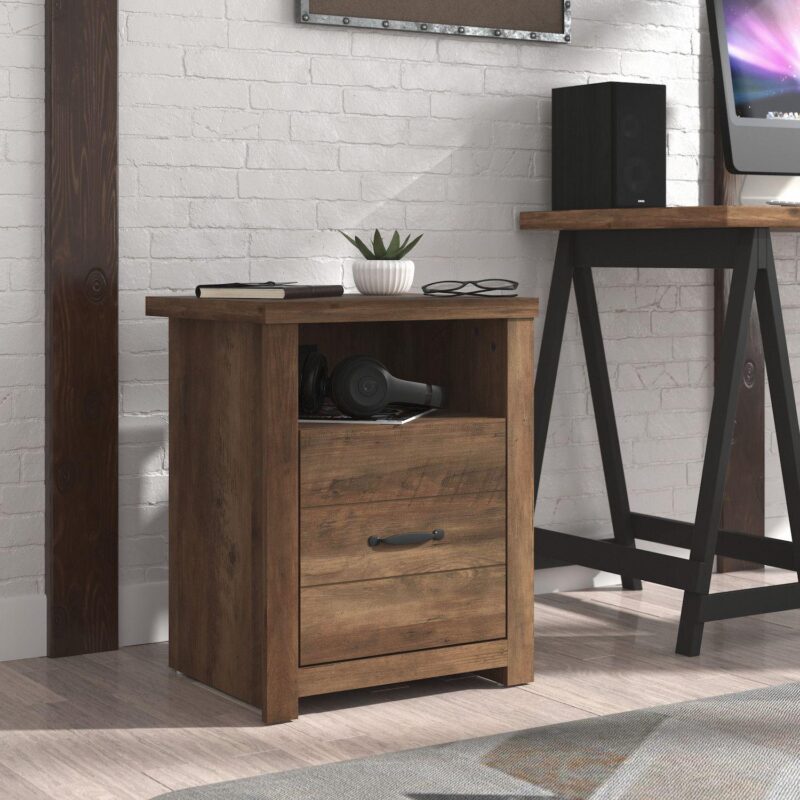 Hillsdale Furniture Living Essentials by Hillsdale Lancaster USB and Storage End Table - Image 2