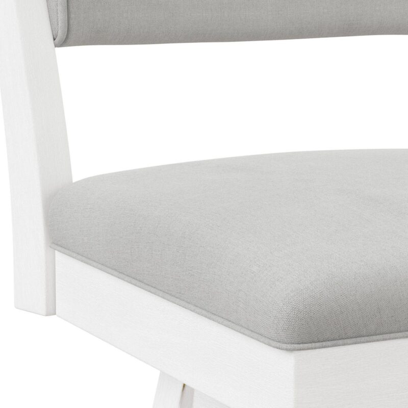 Hillsdale Furniture Clarion Wood and Upholstered Swivel Bar Stool - Image 15