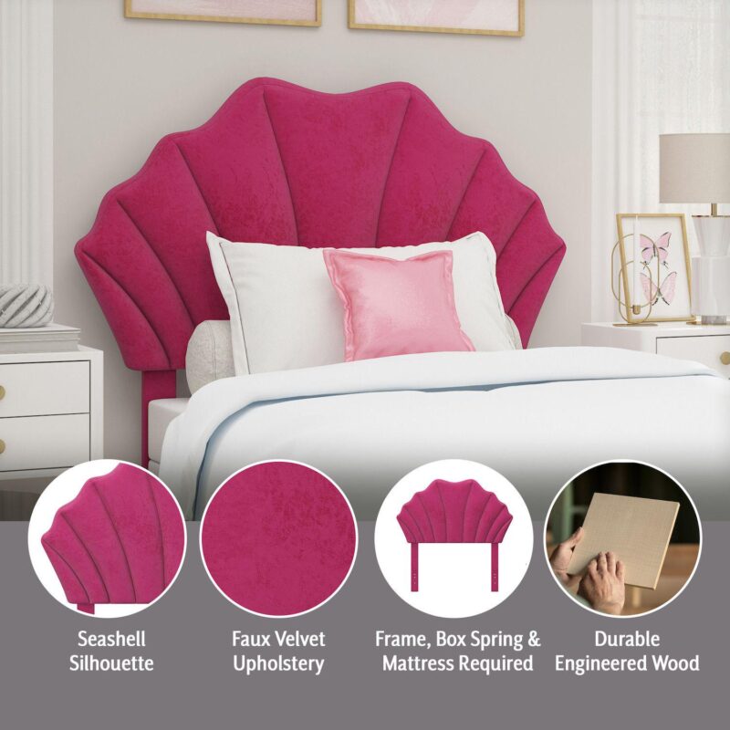 Hillsdale Furniture Elina Upholstered Headboard - Image 7